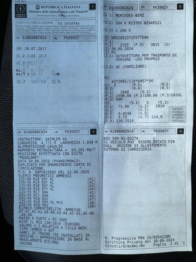 Mercedes-Benz Classe C Station Wagon 200 d Auto Premium Plus (16)