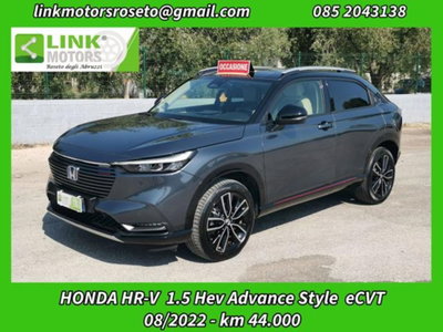 Honda HR-V 1.5 hev Advance Style ecvt usata