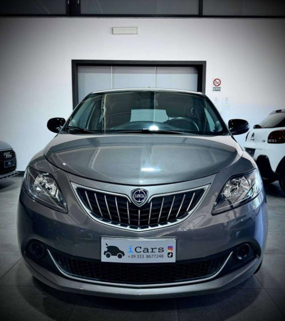 Lancia Ypsilon 1.0 FireFly 5 porte S&S Hybrid Ecochic Silver (3)