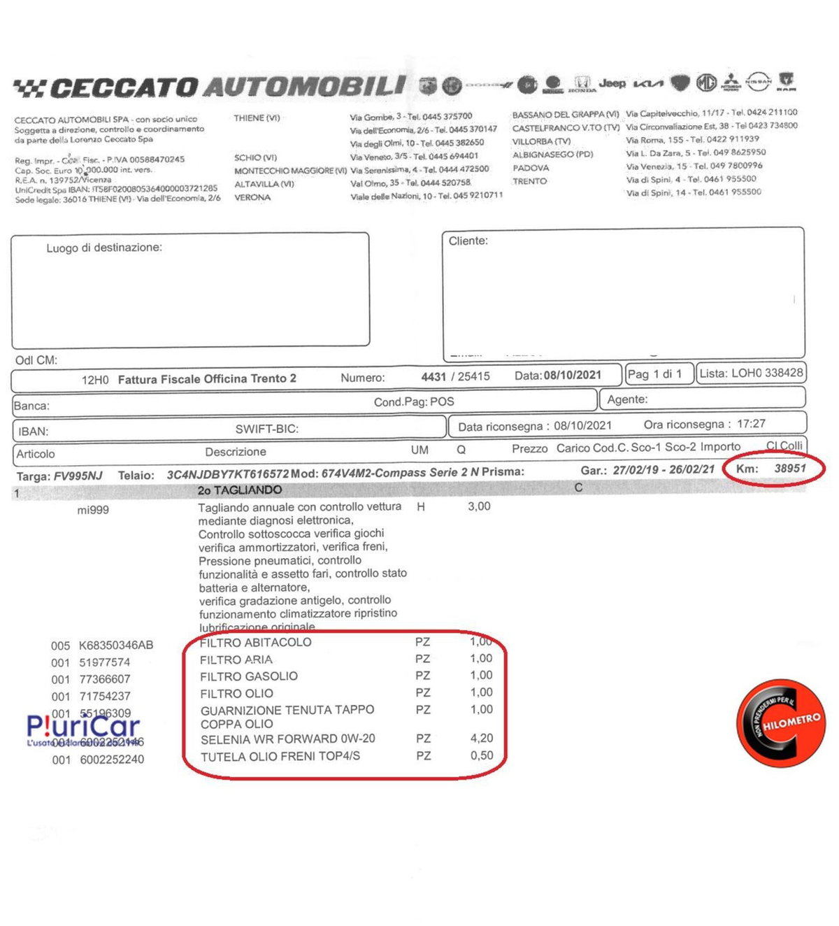 Jeep Compass 2.0 Multijet II 4WD Longitude (14)