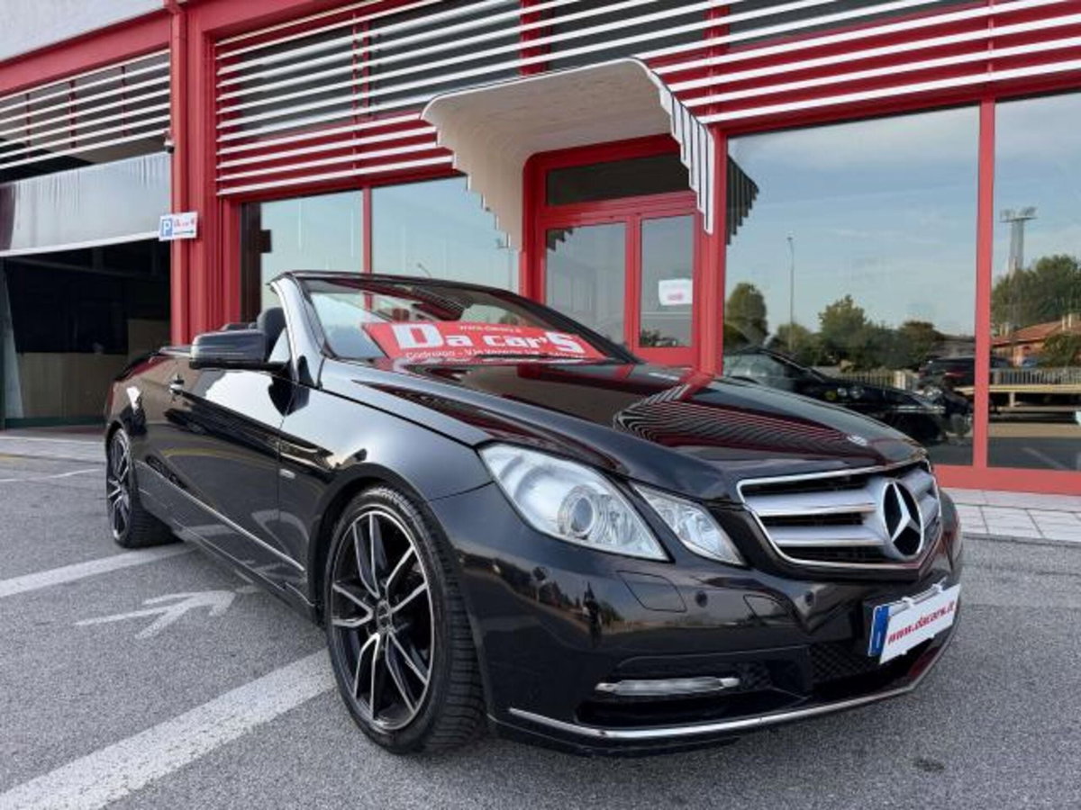 Mercedes-Benz Classe E Cabrio 220 CDI Cabrio BlueEFFICIENCY Avantgarde (7)