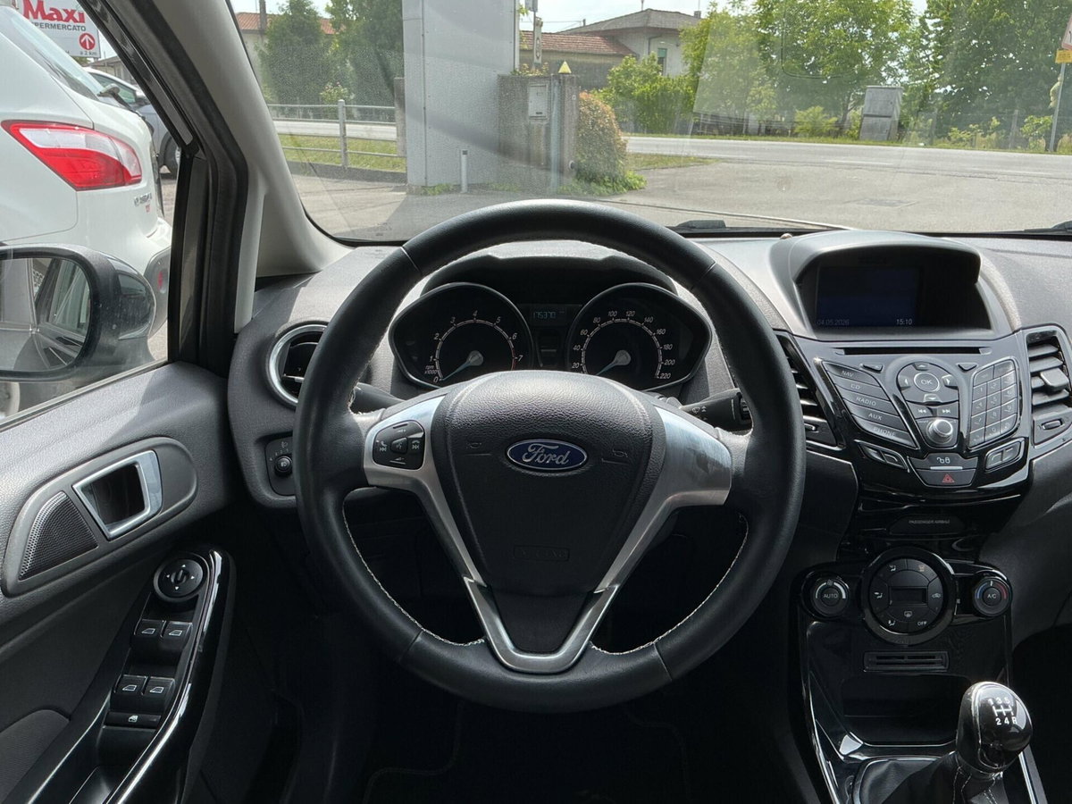 Ford Fiesta 1.4 5 porte Bz.- GPL Black & White Edition (11)