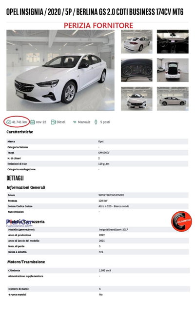 Opel Insignia 2.0 CDTI 174 CV S&S Grand Sport GS Line (14)