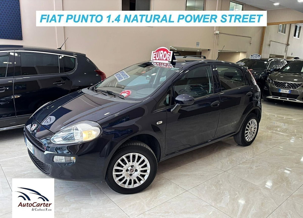 Fiat Punto 1.4 8V 5 porte Natural Power Street