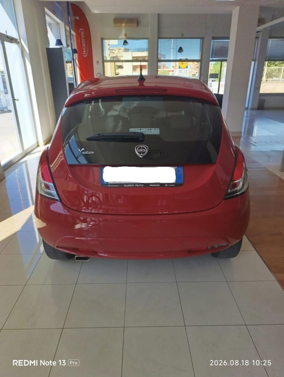 Lancia Ypsilon 1.2 69 CV 5 porte GPL Ecochic Gold (5)