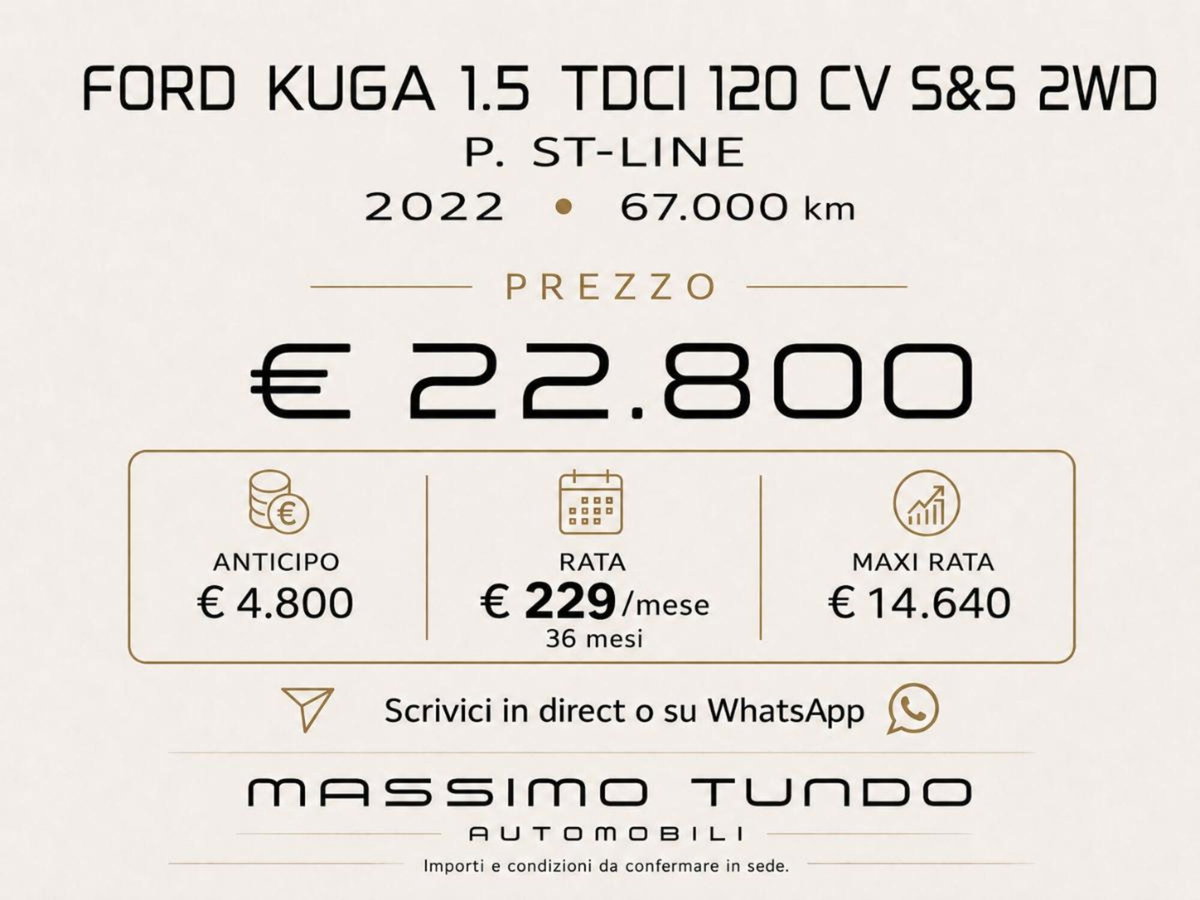 Ford Kuga 1.5 TDCI 120 CV S&S 2WD ST-Line (20)