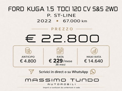 Ford Kuga 1.5 TDCI 120 CV S&S 2WD ST-Line (20)