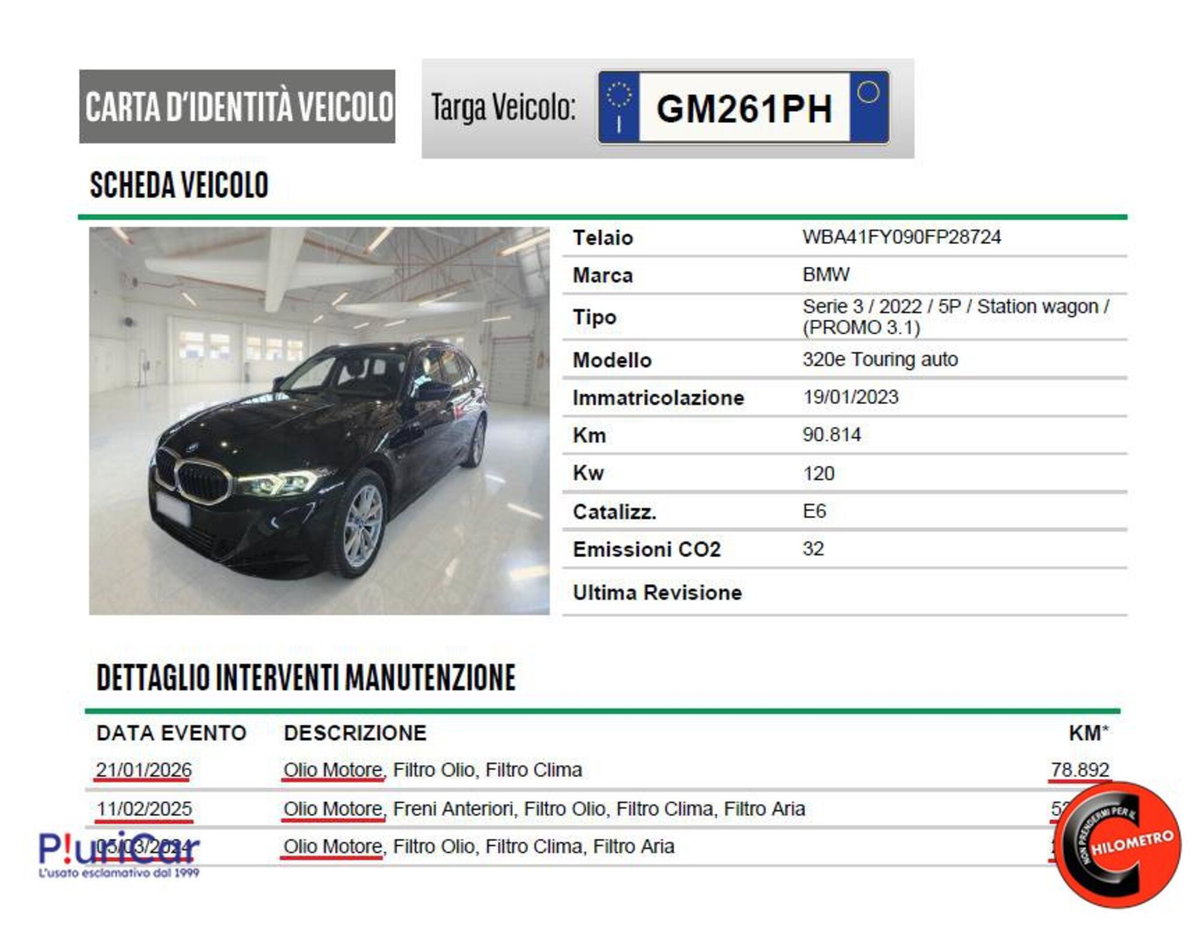 BMW Serie 3 Touring 320e  auto (10)