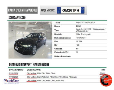 BMW Serie 3 Touring 320e  auto (10)