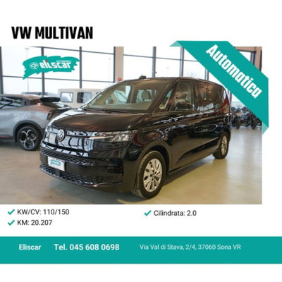 Volkswagen Multivan 2.0 tdi Space 150cv dsg 5p.ti usata