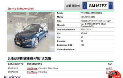 Volkswagen Passat Variant 2.0 TDI SCR 122 CV EVO DSG Business (15)