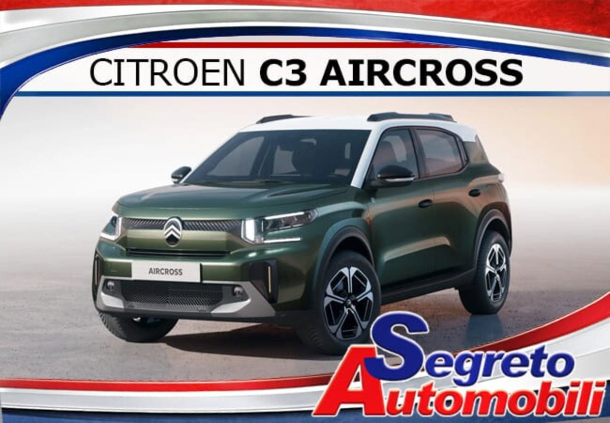Citroen C3 Aircross 1.2 hybrid Plus 145cv edcs6