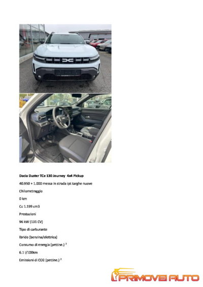Dacia Duster 1.2 mild hybrid Journey 130cv (3)