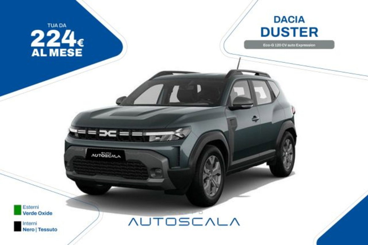 Dacia Duster 1.2 Eco-G Expression 120cv auto