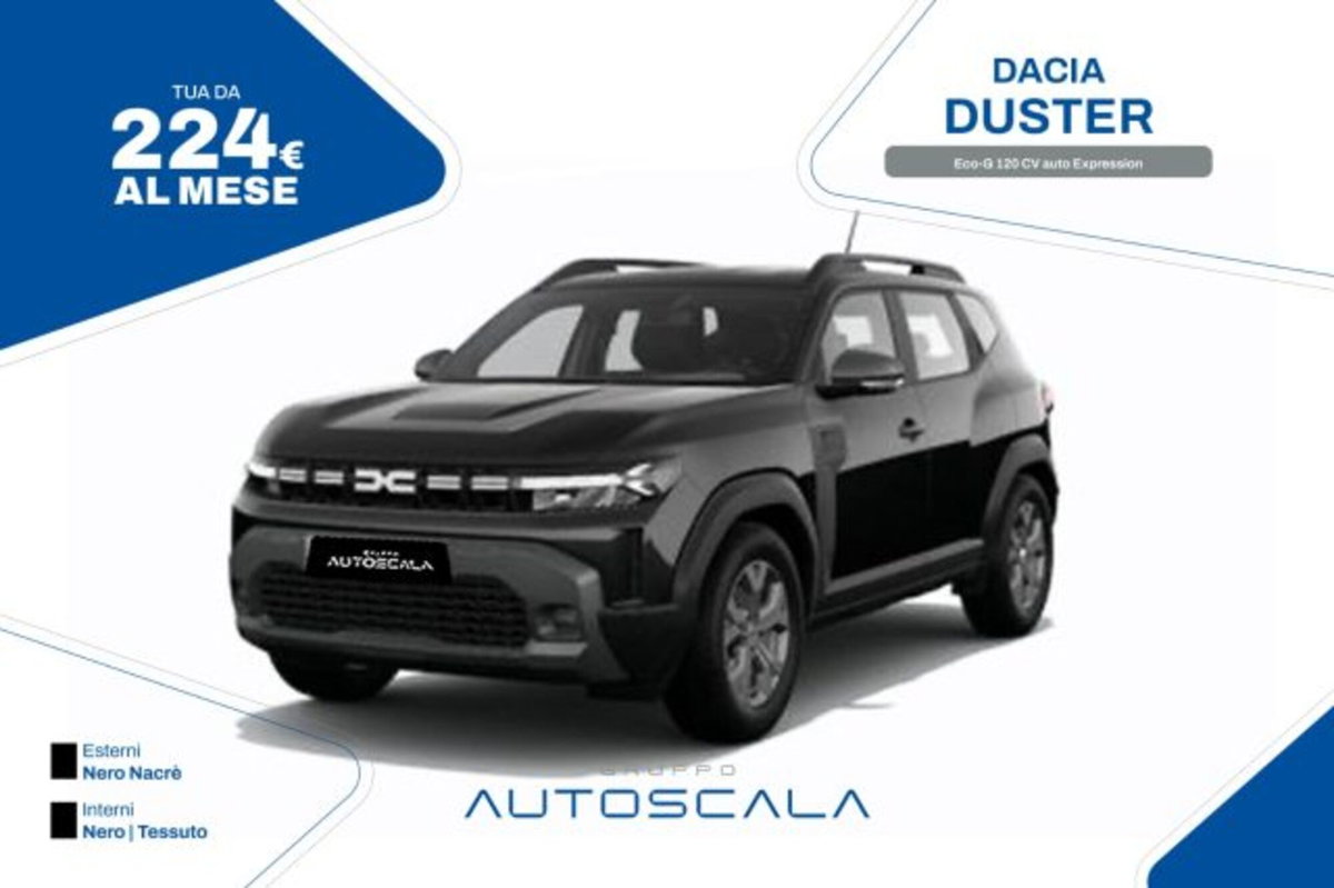 Dacia Duster 1.2 Eco-G Expression 120cv auto