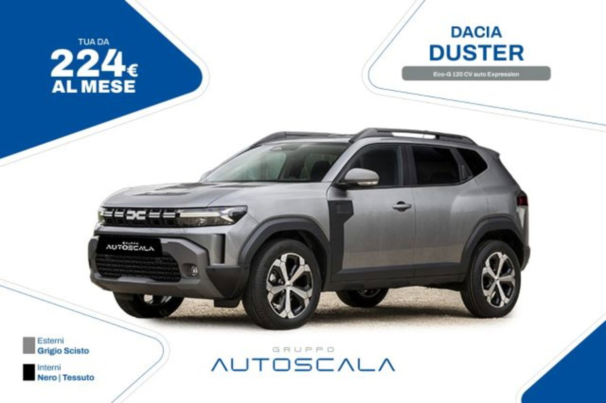Dacia Duster 1.2 Eco-G Expression 120cv auto