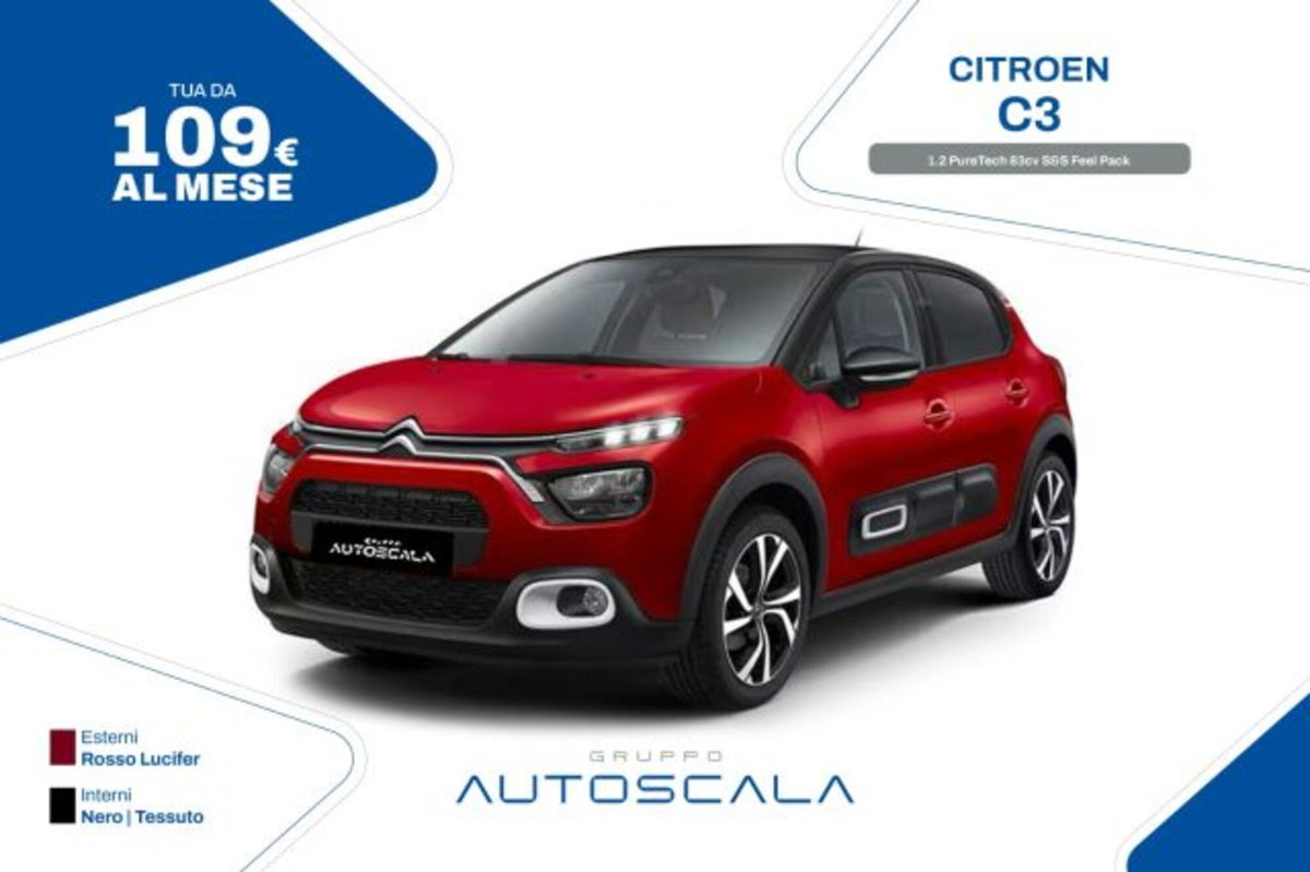 Citroen C3 1.2 puretech You s&s 83cv neopatentati