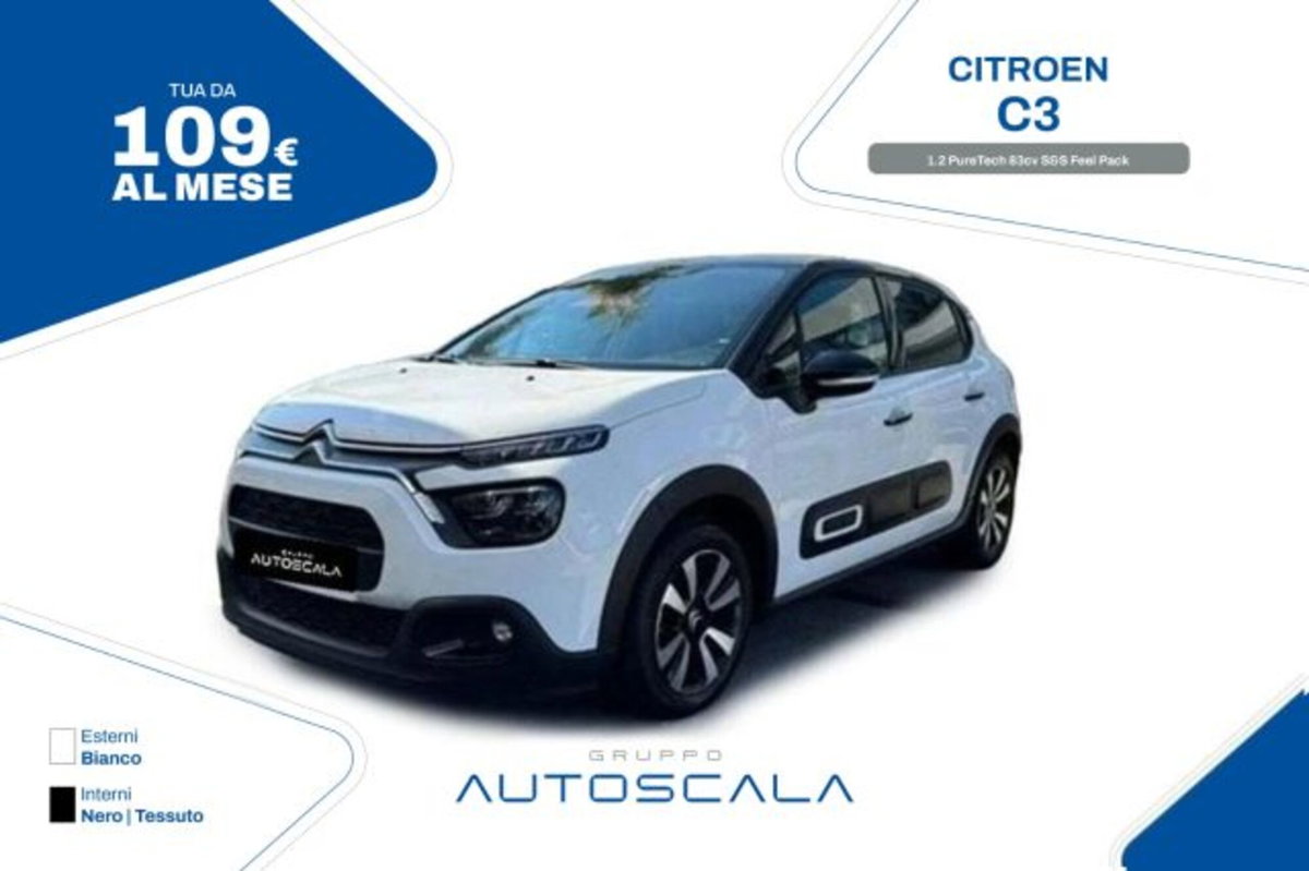 Citroen C3 1.2 puretech You s&s 83cv neopatentati