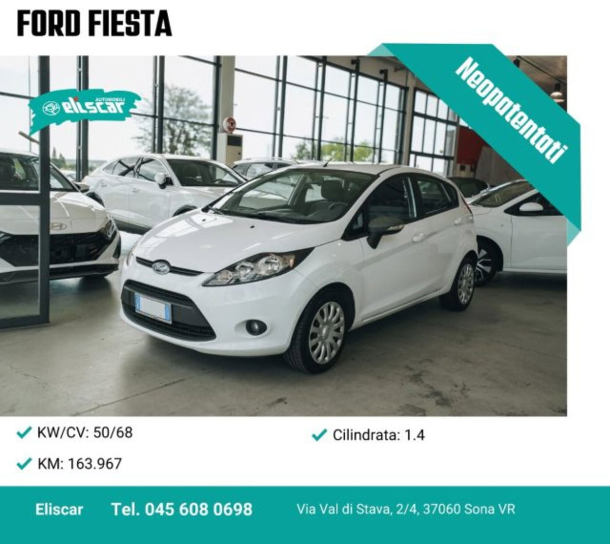 Ford Fiesta 1.4 TDCi 5p. Ambiente