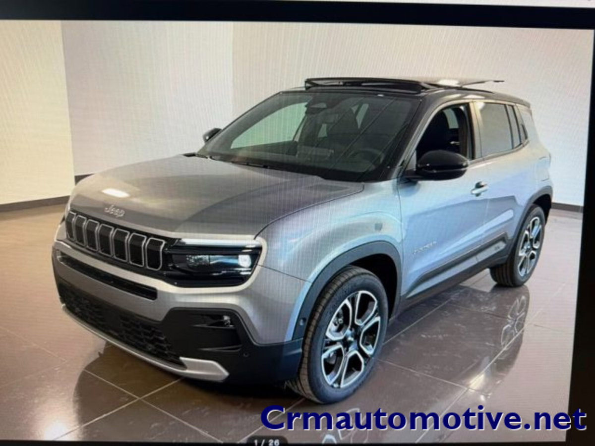 Jeep Avenger 1.2 turbo e-hybrid mhev Summit fwd 110cv edct6
