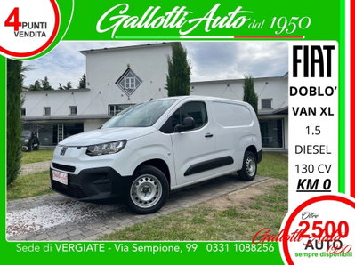 Fiat Doblò Furgone van d.cab XL 1.5 diesel 130cv auto nuovo