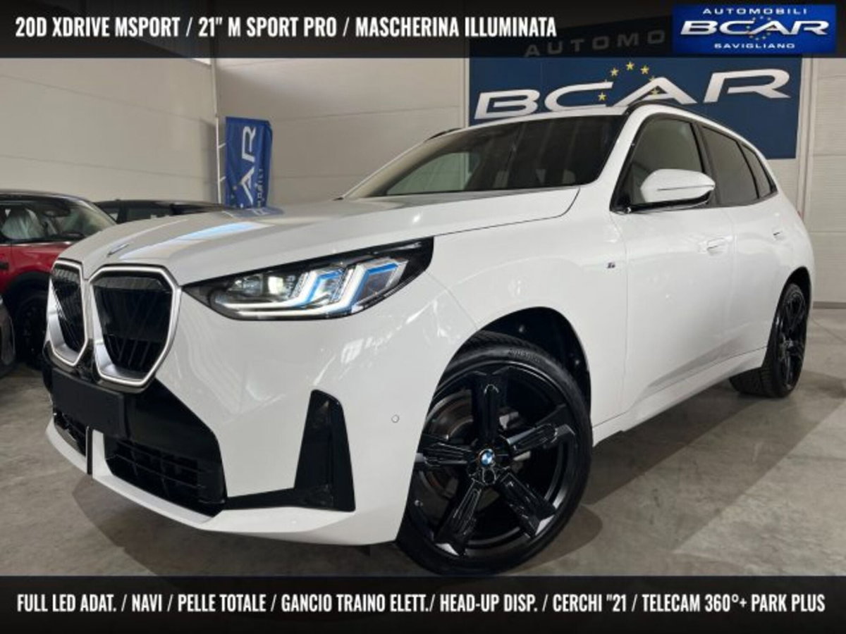 BMW X3 xdrive20d MSport Pro auto