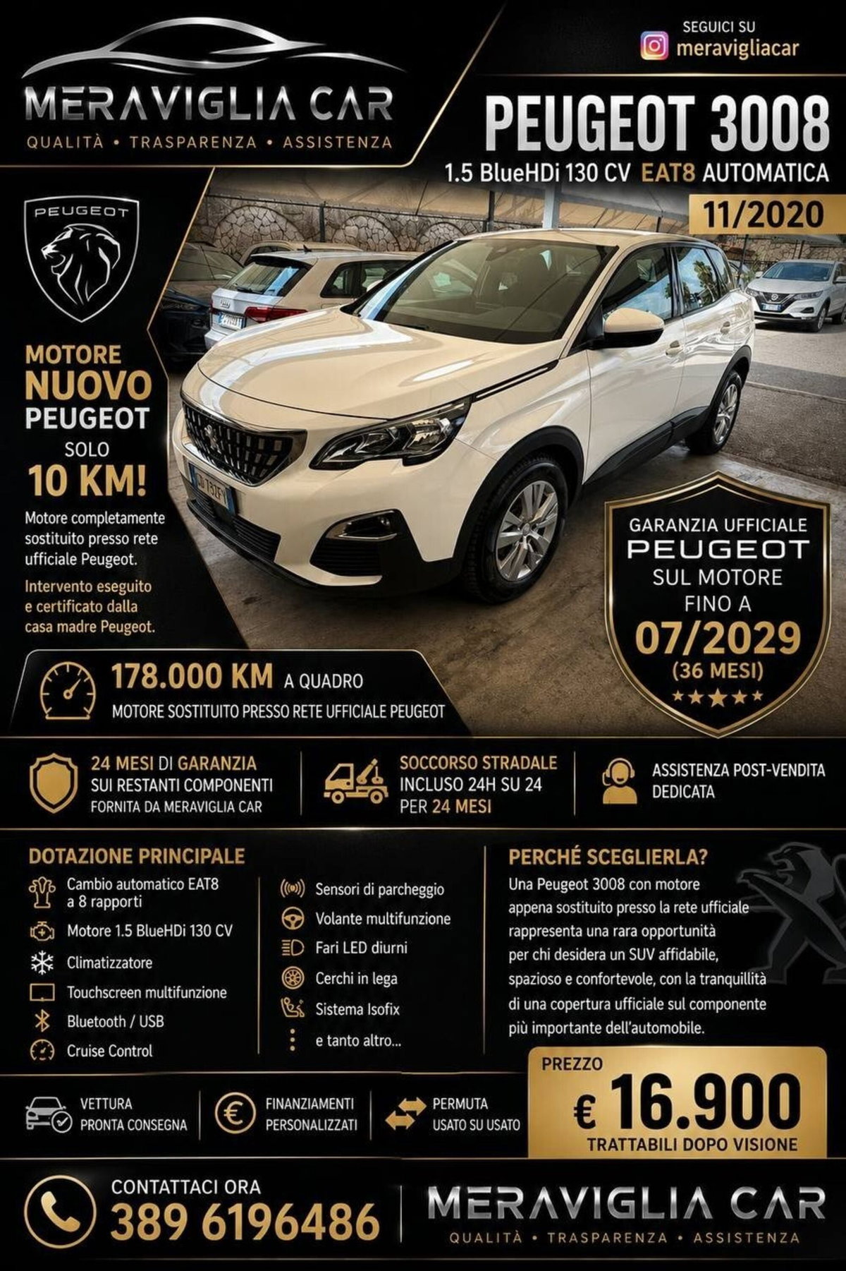 Peugeot 3008 BlueHDi 130 S&S EAT8 Active Business (13)