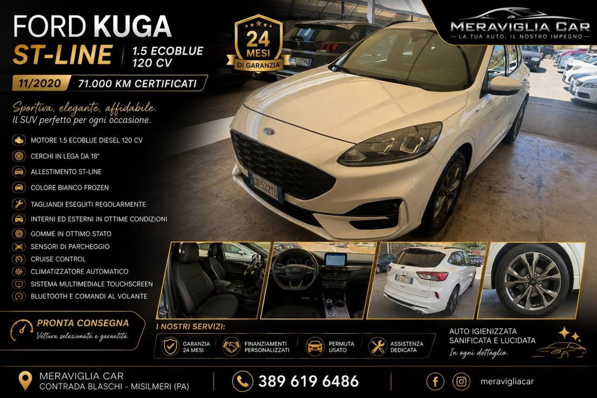 Ford Kuga 1.5 EcoBlue 120 CV 2WD ST-Line (12)
