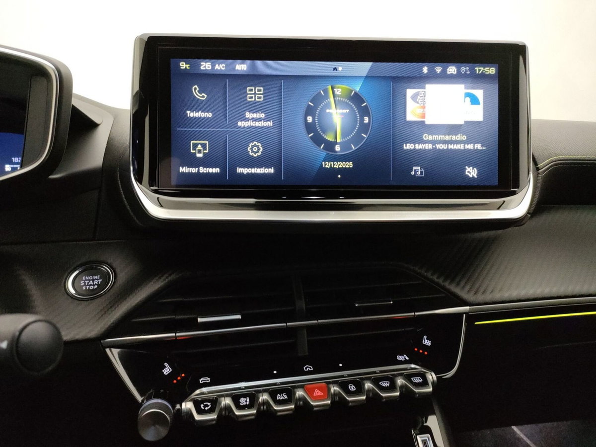 Peugeot 208 motore elettrico 136 CV 5 porte GT (15)