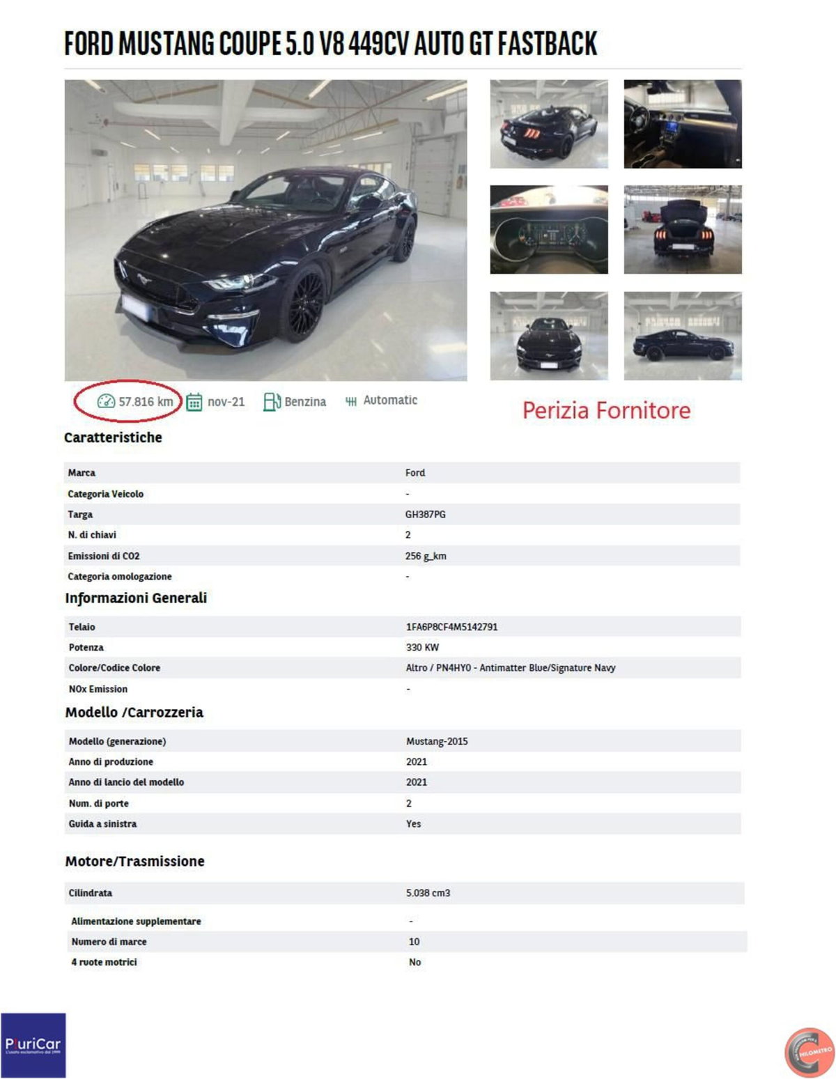 Ford Mustang Coupé Fastback 5.0 V8 GT (14)