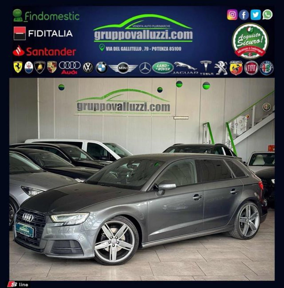 Audi A3 Sportback 35 TDI S tronic S line edition