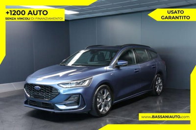 Ford Focus Station Wagon 1.0 EcoBoost Hybrid 125 CV Powershift SW ST-Line X usata
