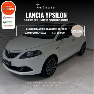 Lancia Ypsilon 1.0 FireFly 5 porte S&S Hybrid Ecochic Gold usata