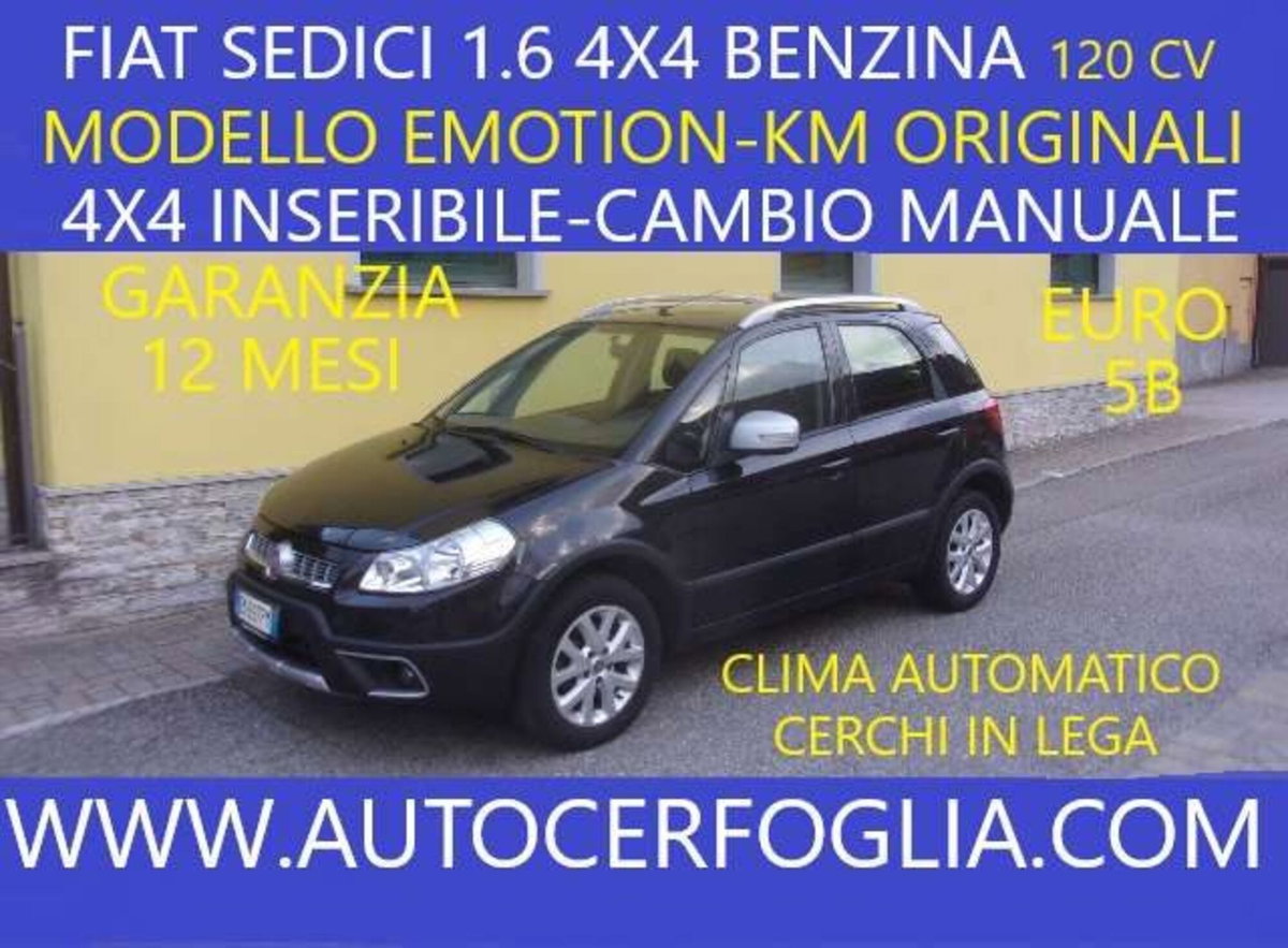 Fiat Sedici 1.6 16V 4x4 Emotion