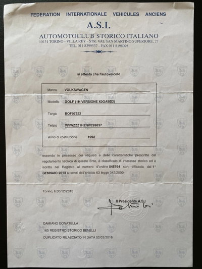 Volkswagen Golf 1.4 cat 5 porte GL (2)