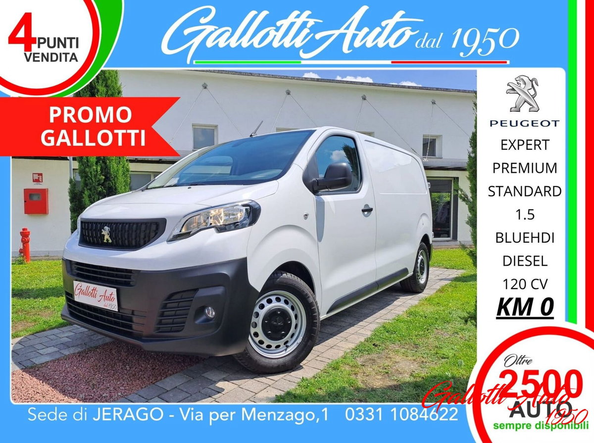 Peugeot Expert Furgone BlueHDi 140 S&S EAT8 PL-TN Furgone Premium Standard