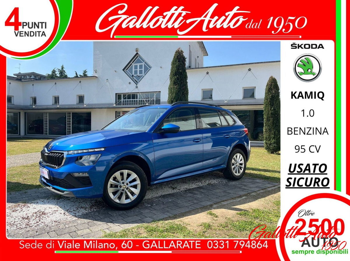 Skoda Kamiq 1.0 tsi Style 95cv