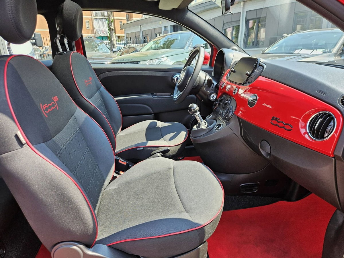 Fiat 500 1.0 Hybrid Red (10)