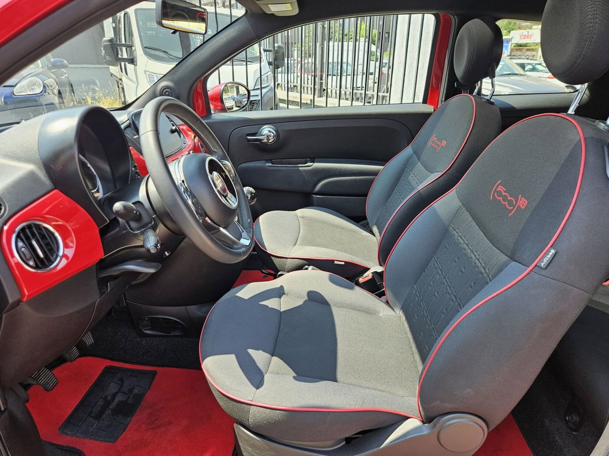 Fiat 500 1.0 Hybrid Red (8)