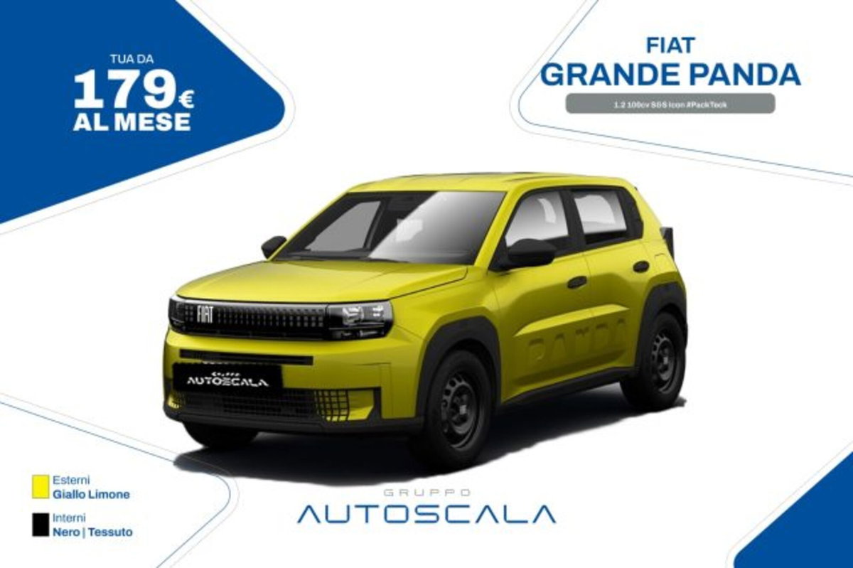 Fiat Grande Panda 1.2 Icon 100cv