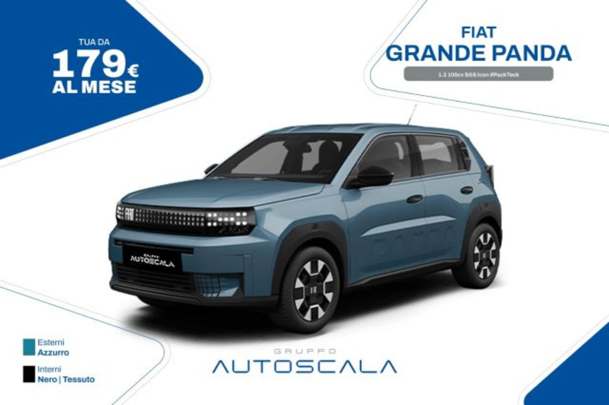 Fiat Grande Panda 1.2 Icon 100cv