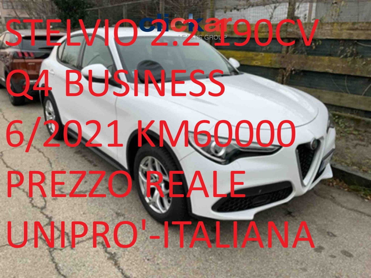 Alfa Romeo Stelvio Stelvio 2.2 Turbodiesel 190 CV AT8 Q4 Super Business