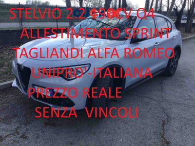 Alfa Romeo Stelvio Stelvio 2.2 Turbodiesel 190 CV AT8 Q4 Sprint usata