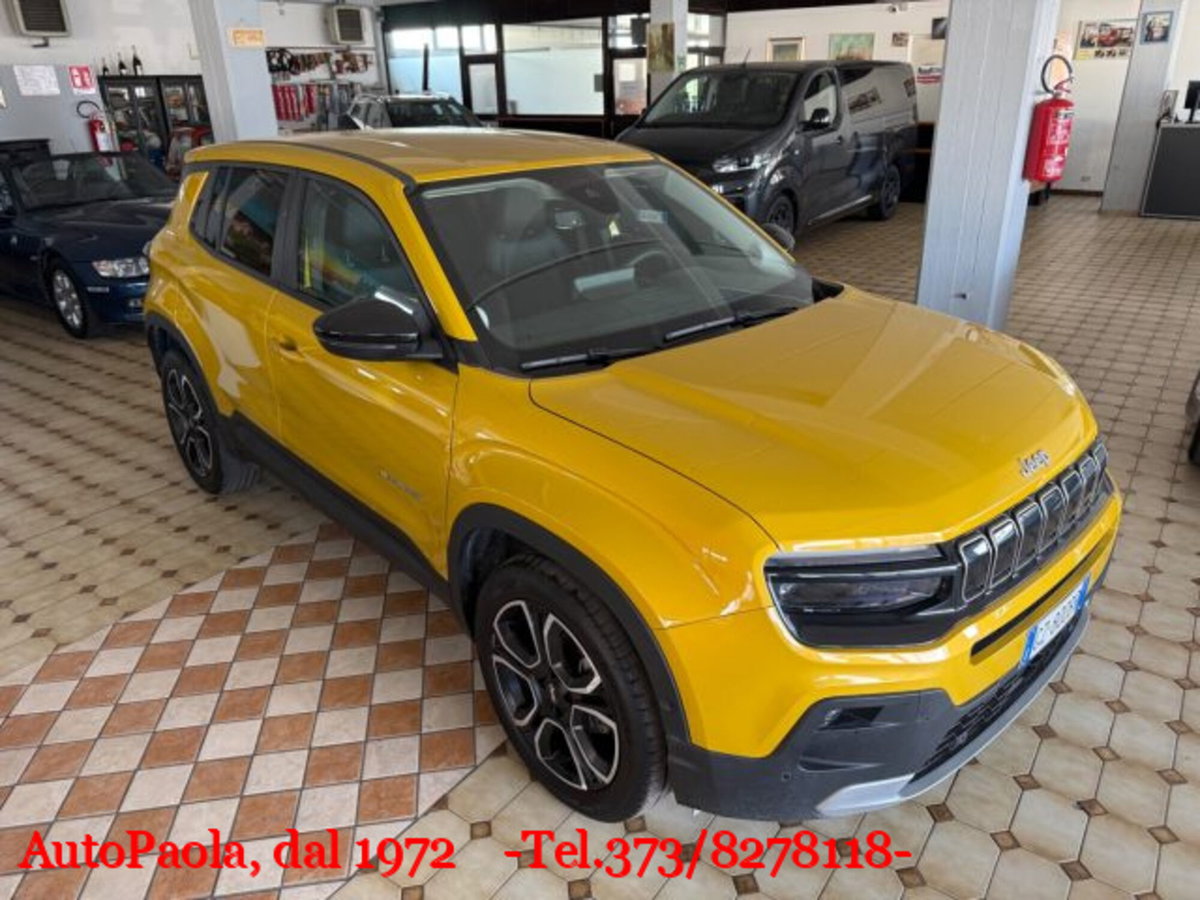 Jeep Avenger 1.2 turbo Summit fwd 100cv (5)
