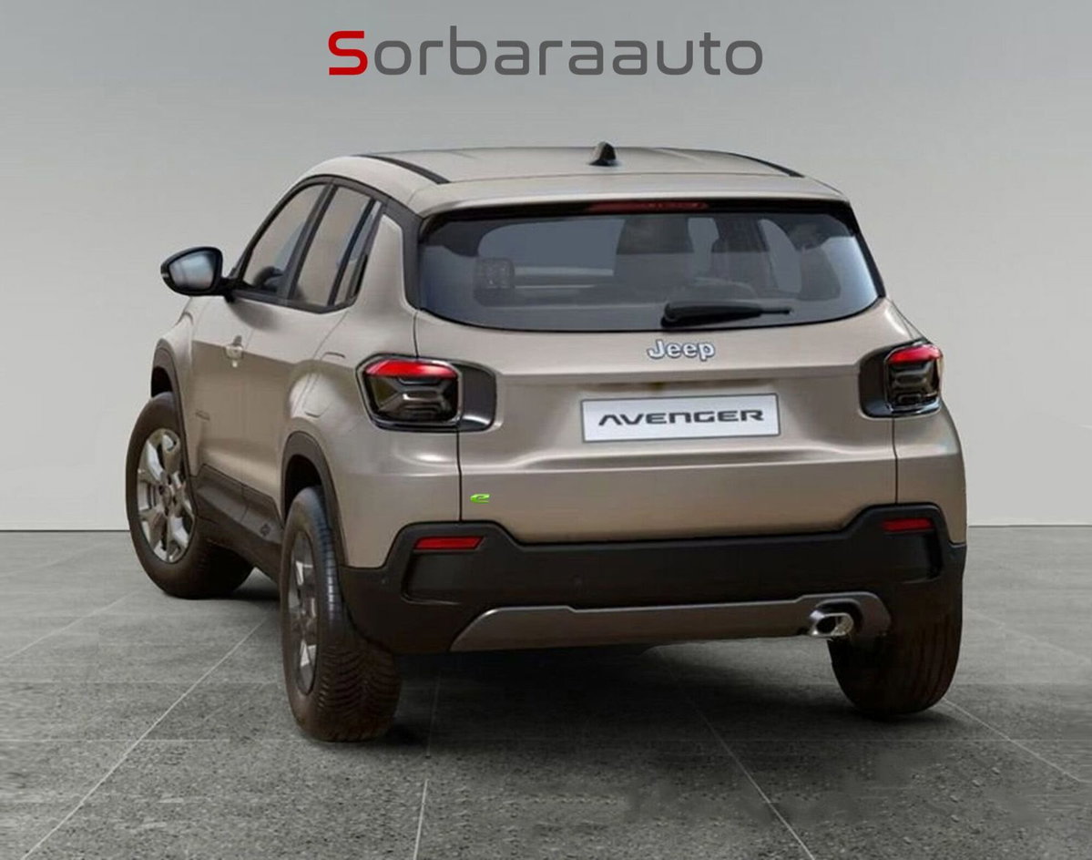 Jeep Avenger 1.2 turbo e-hybrid mhev Black Edition fwd 110cv edct6 (4)