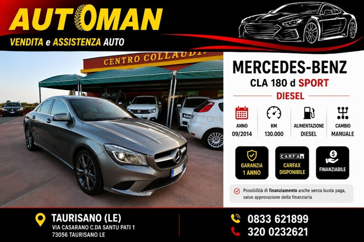 Mercedes-Benz CLA 180 CDI Sport
