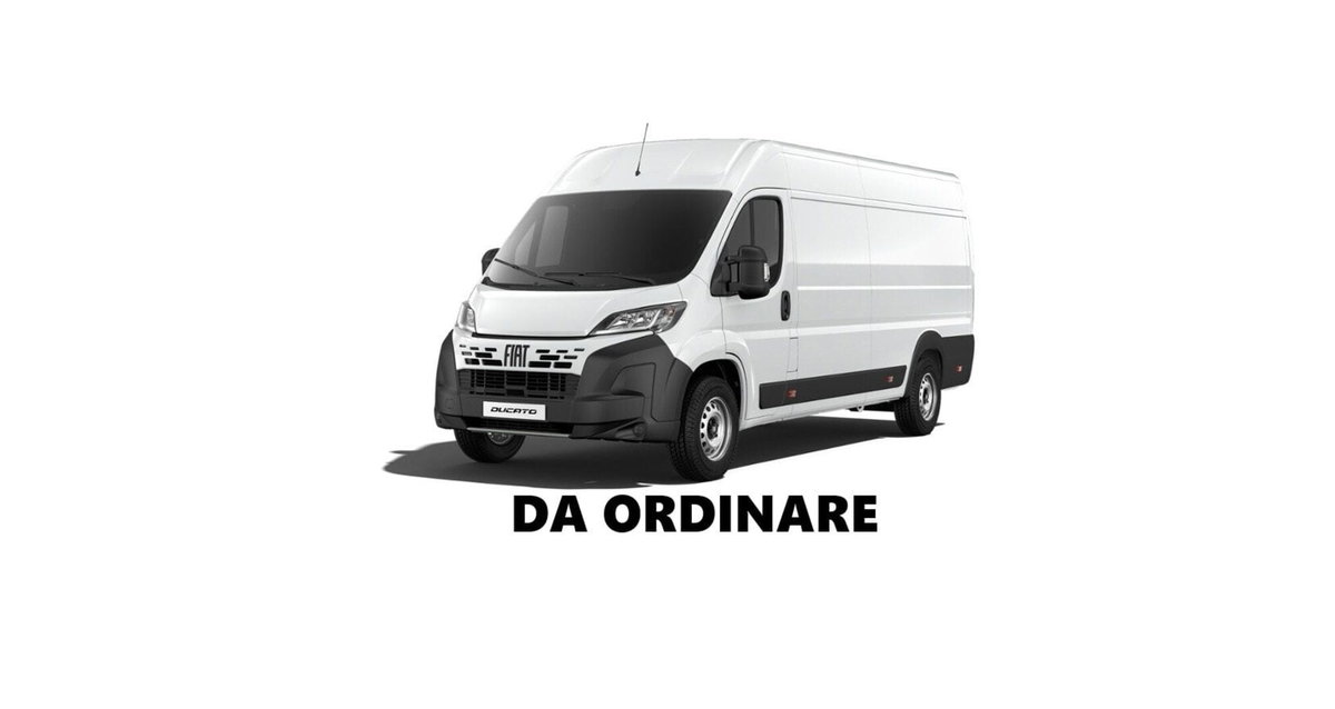 Fiat Ducato Furgone Vetrato L4H2 2.2 diesel 140cv