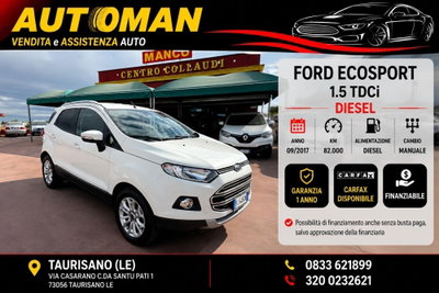 Ford EcoSport 1.5 TDCi 95 CV Titanium S usata