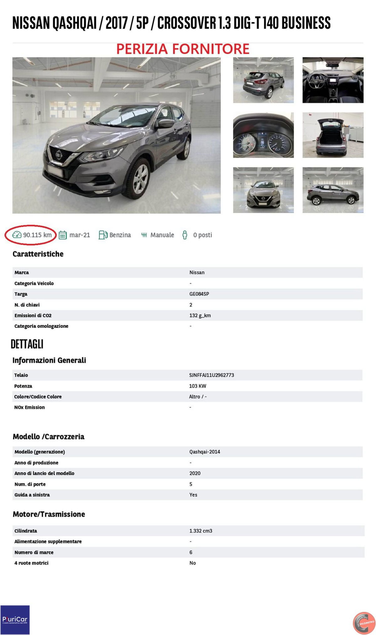 Nissan Qashqai 1.3 DIG-T 140 CV Business (14)