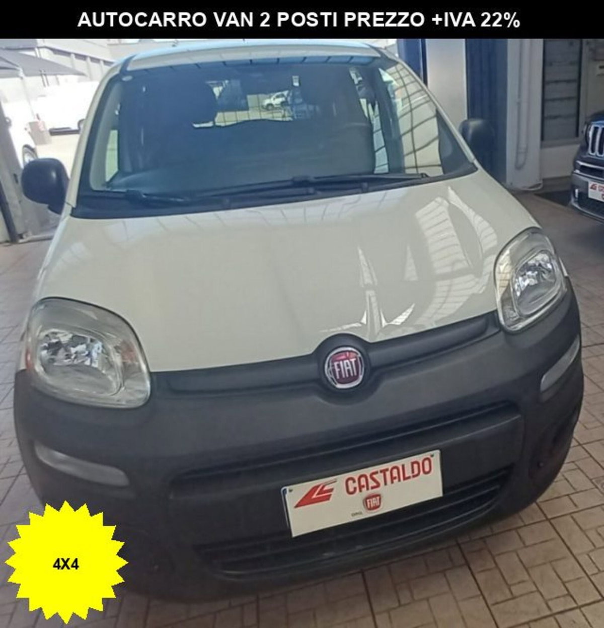 Fiat Panda 0.9 TwinAir Turbo S&S 4x4 Pop Van 2 posti